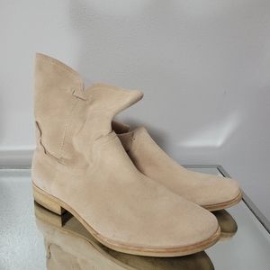 Splendid Palisade Suede Boots in Nut/Cream US Size 8.5